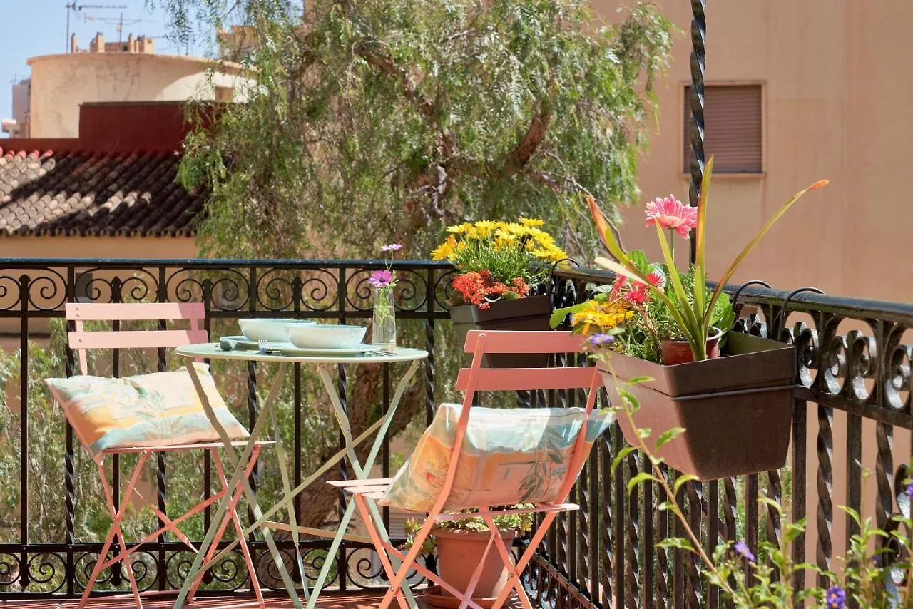 Villa Rosita Suites En Playa De La Malagueta Con Terraza Malaga 0*,